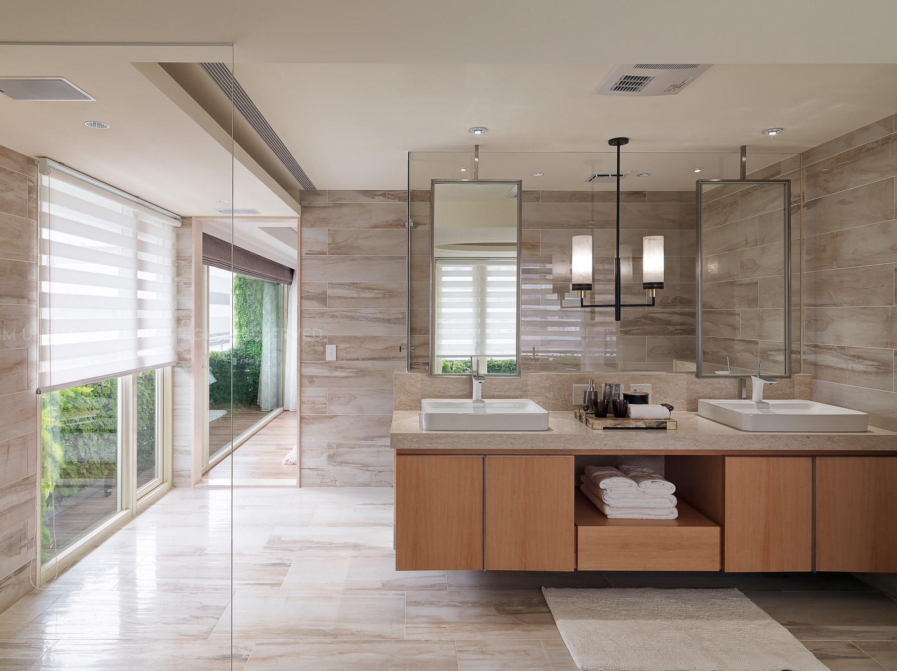 豪宅浴室設計-頂級材質與表面處理選擇